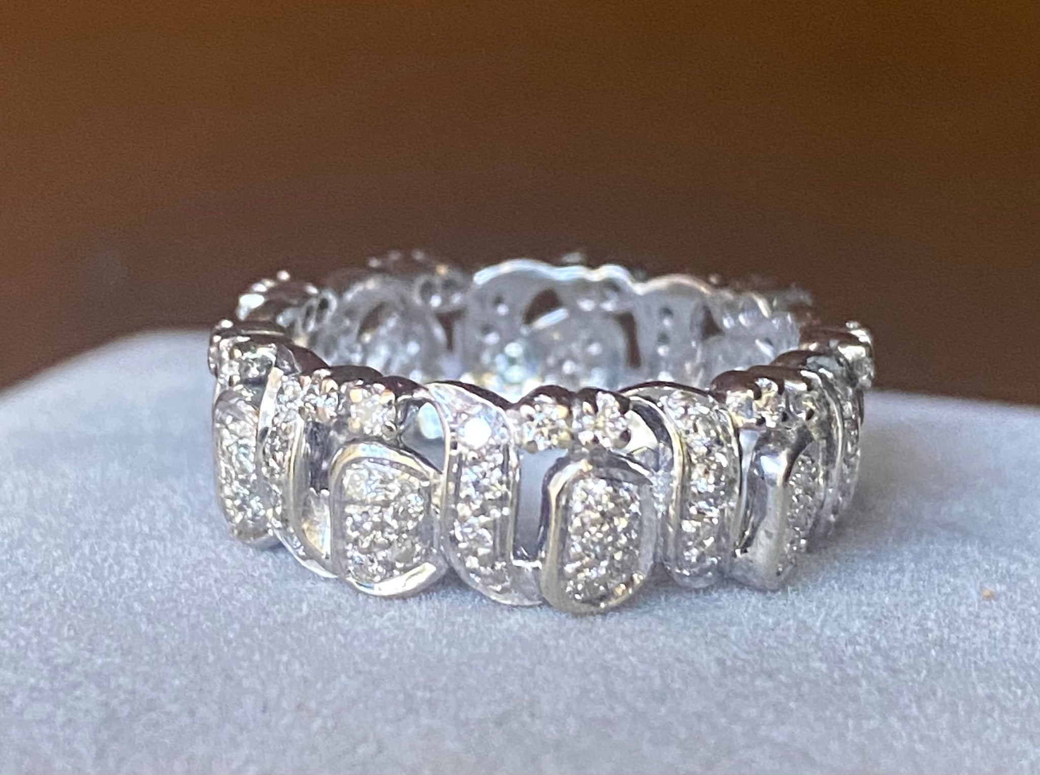 Diamond eternity ring