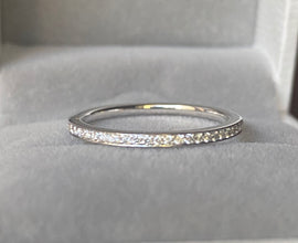 Diamond eternity ring